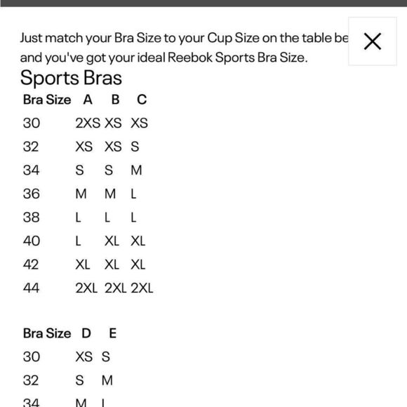 Reebok Modern Safari Lux Racer Sports Bra Size Medium NWT - Picture 12 of 12